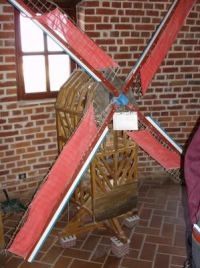 La maquette du moulin de Villeneuve d‘Ascq