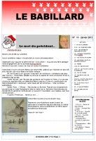 le dernier numéro du Babillard