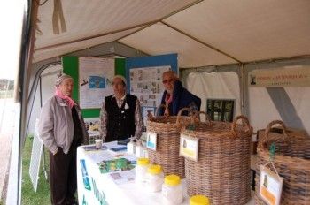 Notre stand au premier festival de la biodiversité à La Bassure