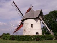 Le moulin à vent "Guidon" à Eaucourt-sur-Somme