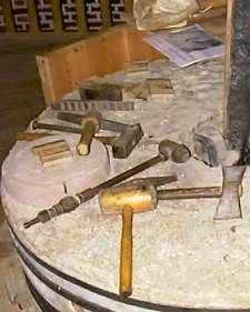 Les outils de rhabillage des meules