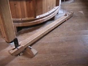 La trempure, meules écartées